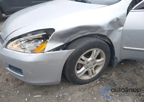 2007 Honda Accord 2.4 Ex из США, поврежденный, VIN 1HGCM56847A142028